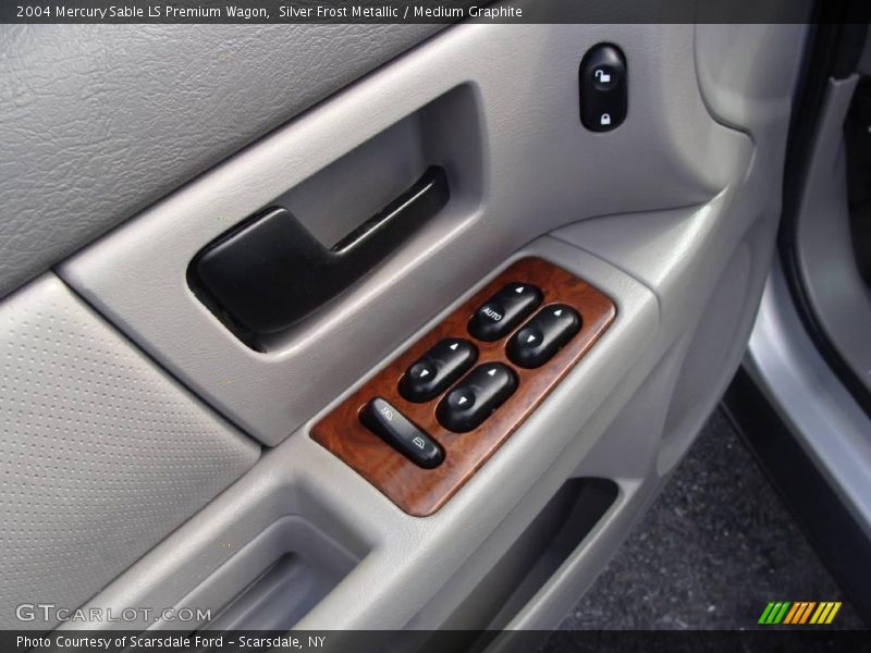 Silver Frost Metallic / Medium Graphite 2004 Mercury Sable LS Premium Wagon