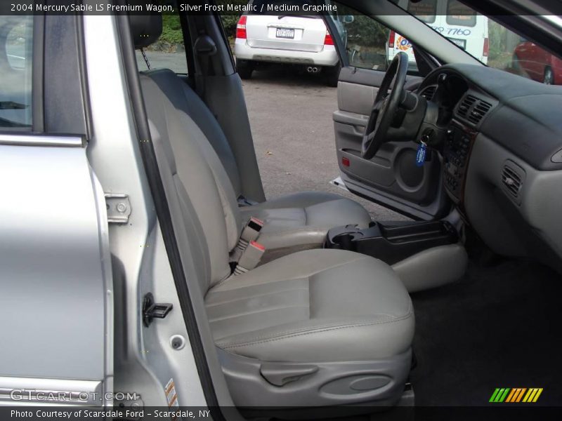 Silver Frost Metallic / Medium Graphite 2004 Mercury Sable LS Premium Wagon
