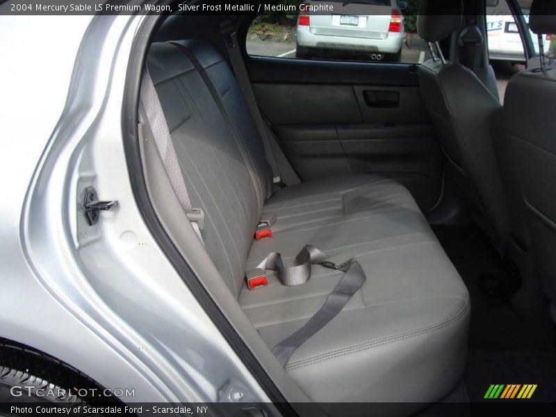 Silver Frost Metallic / Medium Graphite 2004 Mercury Sable LS Premium Wagon