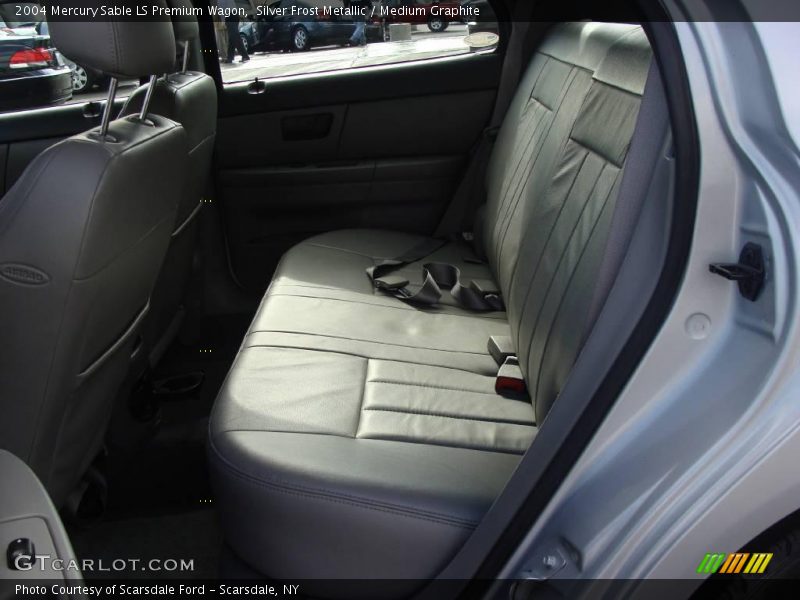 Silver Frost Metallic / Medium Graphite 2004 Mercury Sable LS Premium Wagon