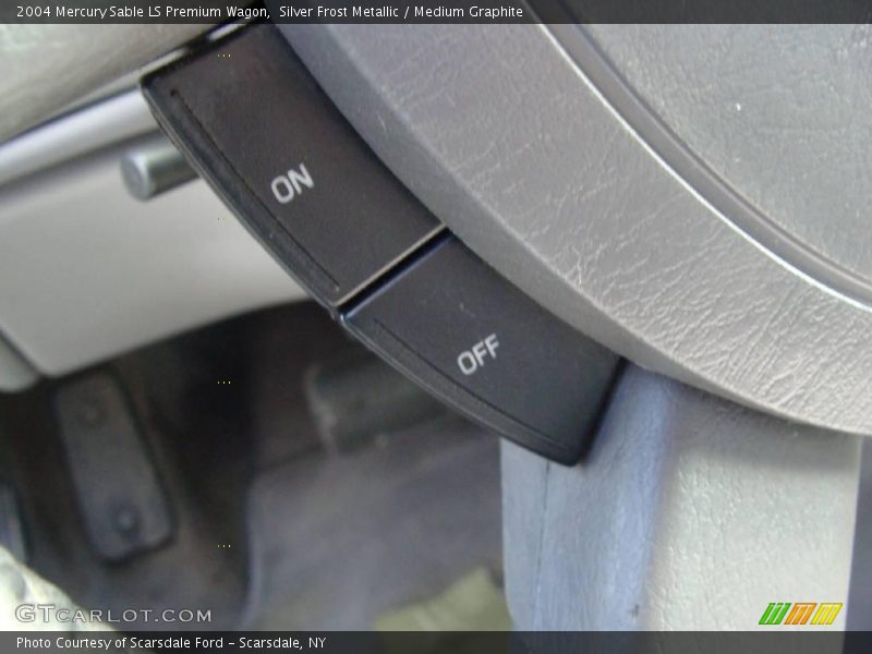 Silver Frost Metallic / Medium Graphite 2004 Mercury Sable LS Premium Wagon