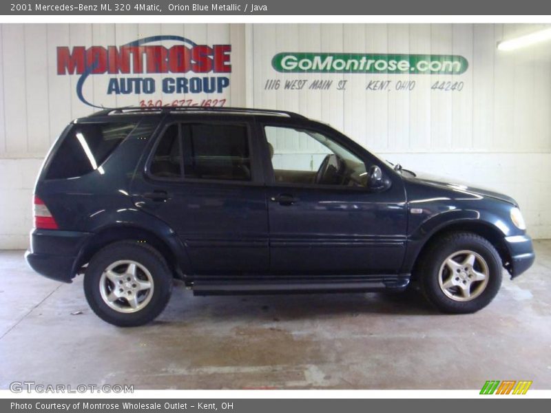 Orion Blue Metallic / Java 2001 Mercedes-Benz ML 320 4Matic