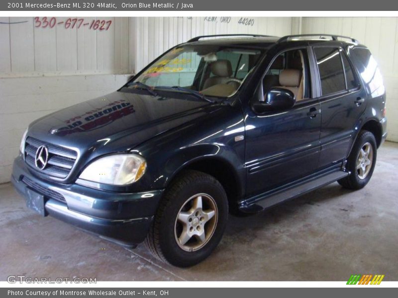 Orion Blue Metallic / Java 2001 Mercedes-Benz ML 320 4Matic