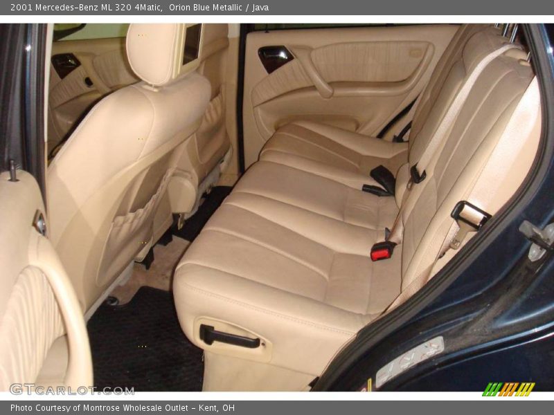 Orion Blue Metallic / Java 2001 Mercedes-Benz ML 320 4Matic