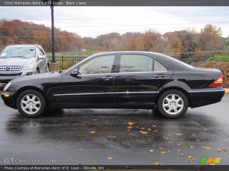 Black / Java 2002 Mercedes-Benz S 430 Sedan