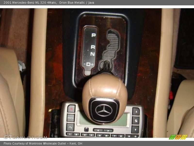 Orion Blue Metallic / Java 2001 Mercedes-Benz ML 320 4Matic