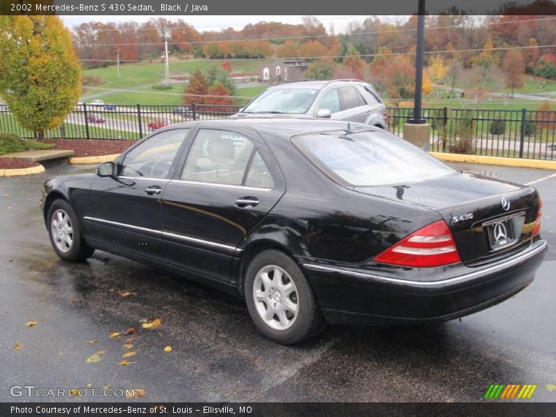 Black / Java 2002 Mercedes-Benz S 430 Sedan