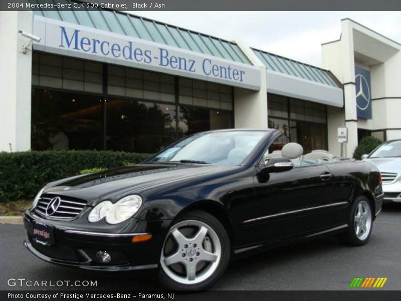 Black / Ash 2004 Mercedes-Benz CLK 500 Cabriolet