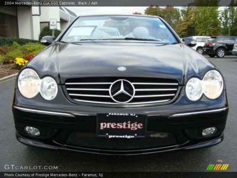 Black / Ash 2004 Mercedes-Benz CLK 500 Cabriolet