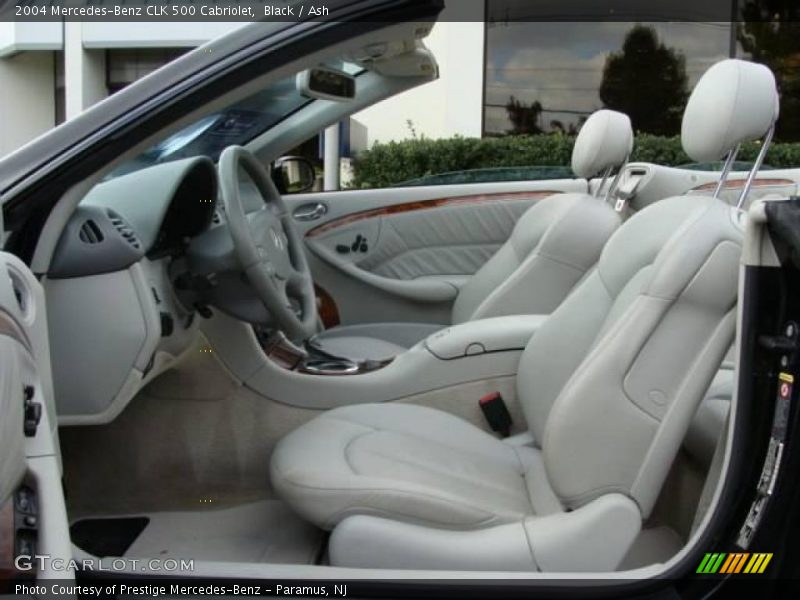 Black / Ash 2004 Mercedes-Benz CLK 500 Cabriolet