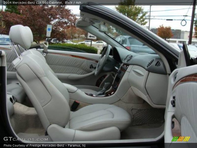 Black / Ash 2004 Mercedes-Benz CLK 500 Cabriolet