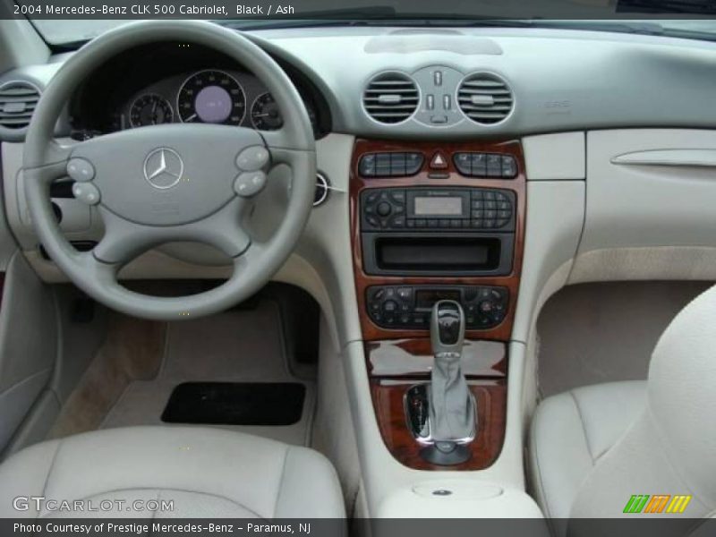 Black / Ash 2004 Mercedes-Benz CLK 500 Cabriolet
