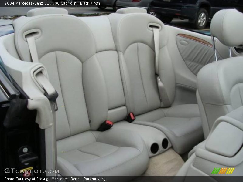 Black / Ash 2004 Mercedes-Benz CLK 500 Cabriolet