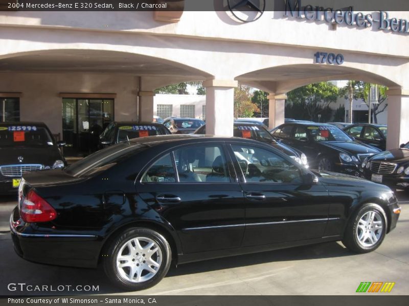 Black / Charcoal 2004 Mercedes-Benz E 320 Sedan