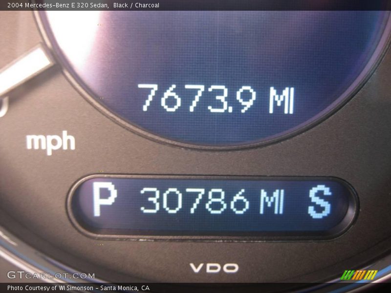 Black / Charcoal 2004 Mercedes-Benz E 320 Sedan