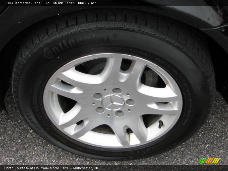 Black / Ash 2004 Mercedes-Benz E 320 4Matic Sedan