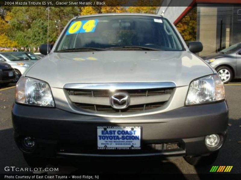 Glacier Silver Metallic / Black 2004 Mazda Tribute ES V6