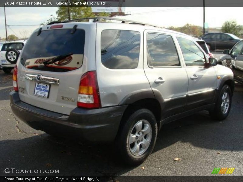 Glacier Silver Metallic / Black 2004 Mazda Tribute ES V6