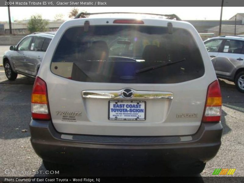 Glacier Silver Metallic / Black 2004 Mazda Tribute ES V6