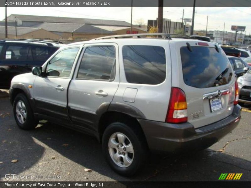 Glacier Silver Metallic / Black 2004 Mazda Tribute ES V6