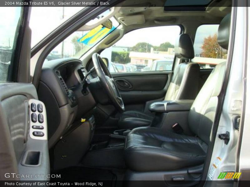 Glacier Silver Metallic / Black 2004 Mazda Tribute ES V6