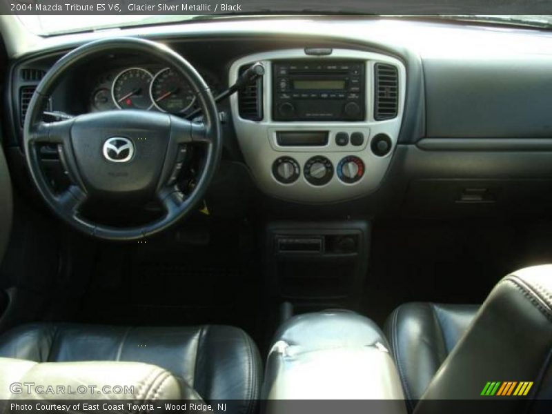 Glacier Silver Metallic / Black 2004 Mazda Tribute ES V6