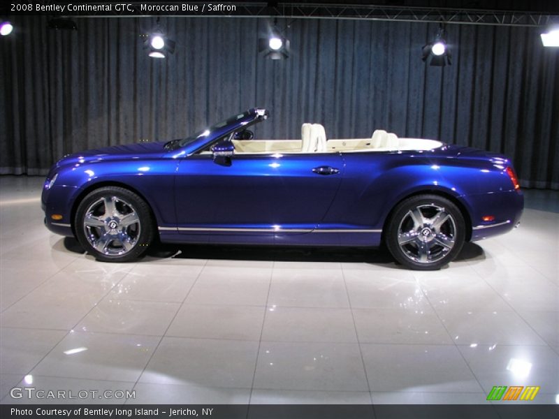 Moroccan Blue / Saffron 2008 Bentley Continental GTC