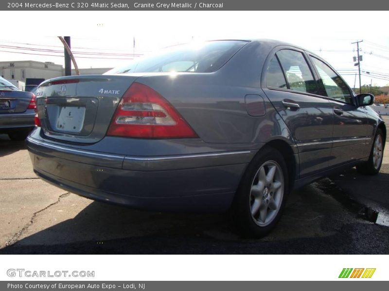 Granite Grey Metallic / Charcoal 2004 Mercedes-Benz C 320 4Matic Sedan