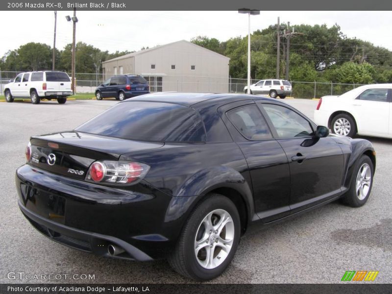 Brilliant Black / Black 2006 Mazda RX-8