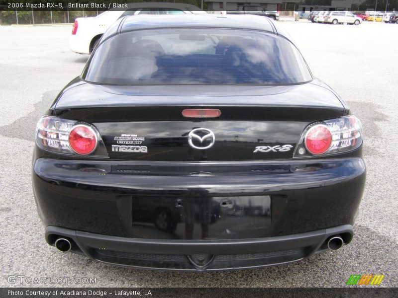 Brilliant Black / Black 2006 Mazda RX-8