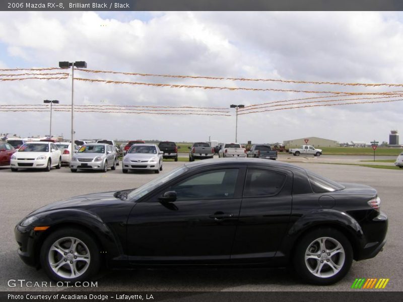 Brilliant Black / Black 2006 Mazda RX-8