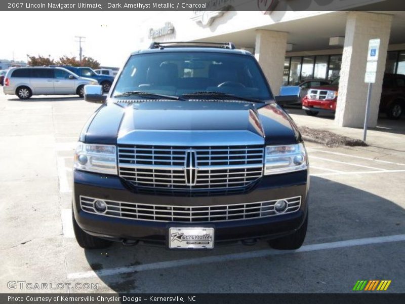 Dark Amethyst Metallic / Charcoal 2007 Lincoln Navigator Ultimate