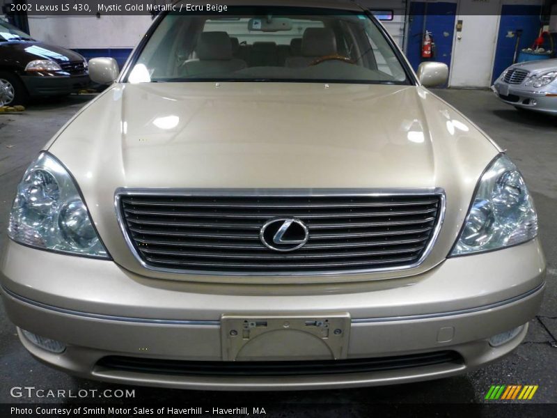 Mystic Gold Metallic / Ecru Beige 2002 Lexus LS 430