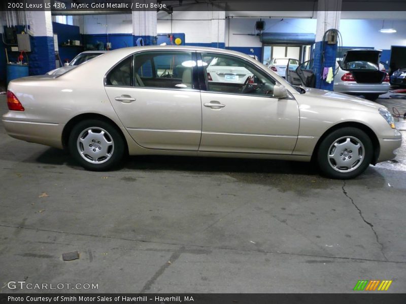 Mystic Gold Metallic / Ecru Beige 2002 Lexus LS 430