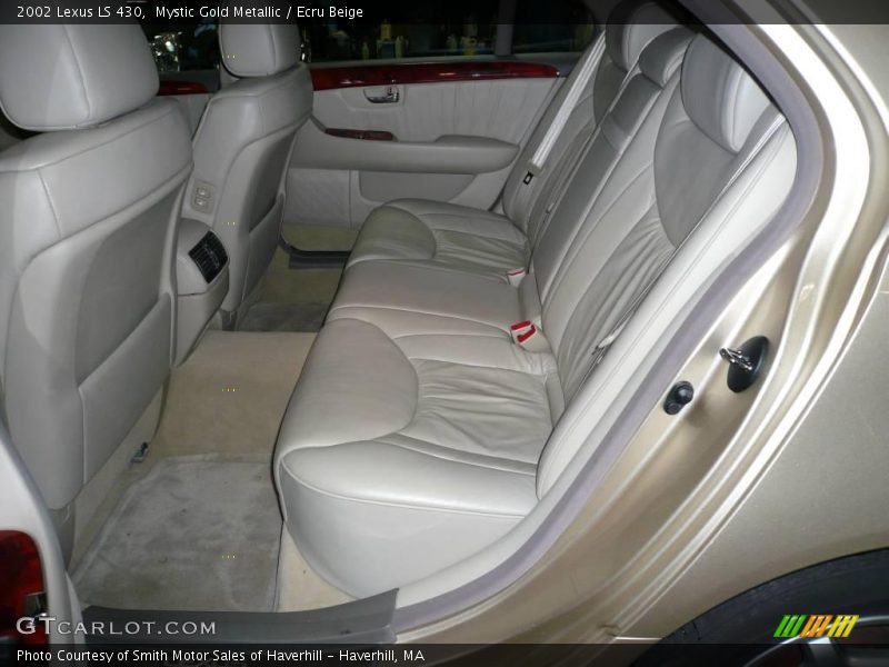 Mystic Gold Metallic / Ecru Beige 2002 Lexus LS 430
