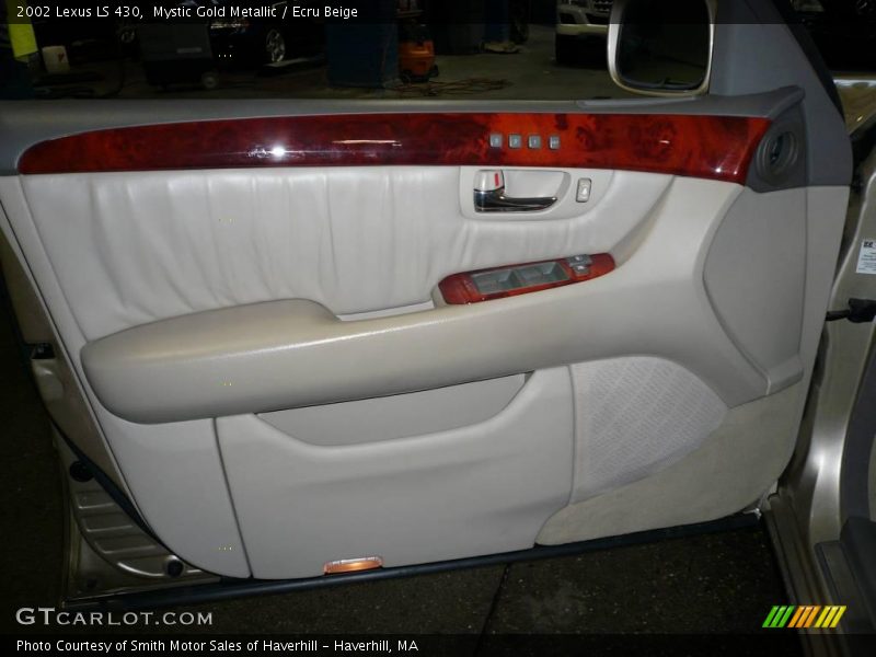 Mystic Gold Metallic / Ecru Beige 2002 Lexus LS 430