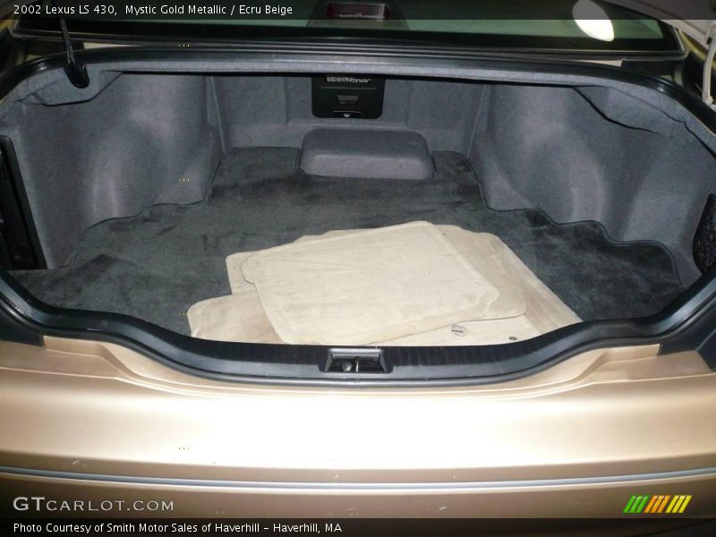 Mystic Gold Metallic / Ecru Beige 2002 Lexus LS 430