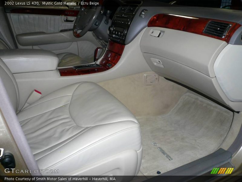 Mystic Gold Metallic / Ecru Beige 2002 Lexus LS 430