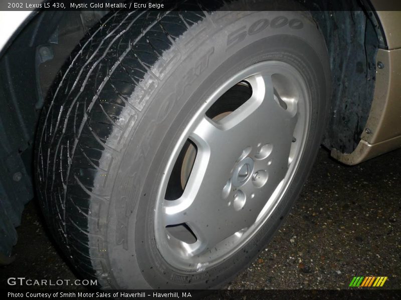 Mystic Gold Metallic / Ecru Beige 2002 Lexus LS 430