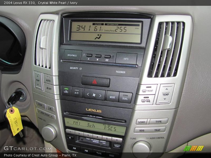 Crystal White Pearl / Ivory 2004 Lexus RX 330