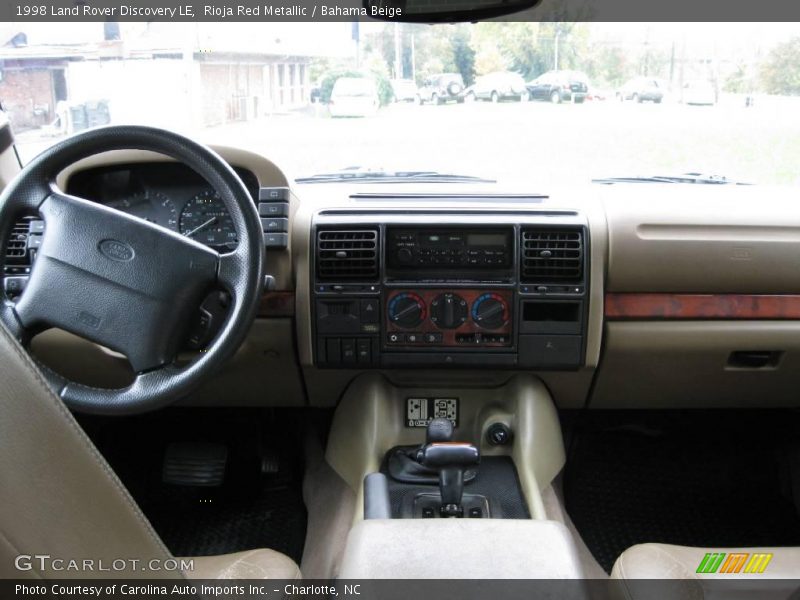 Rioja Red Metallic / Bahama Beige 1998 Land Rover Discovery LE