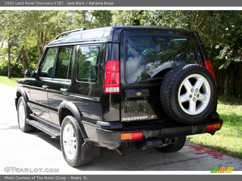Java Black / Bahama Beige 2002 Land Rover Discovery II SE7