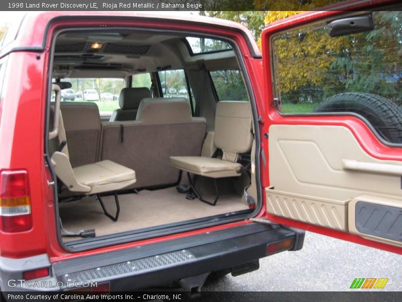 Rioja Red Metallic / Bahama Beige 1998 Land Rover Discovery LE