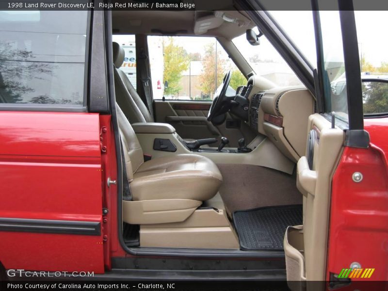 Rioja Red Metallic / Bahama Beige 1998 Land Rover Discovery LE