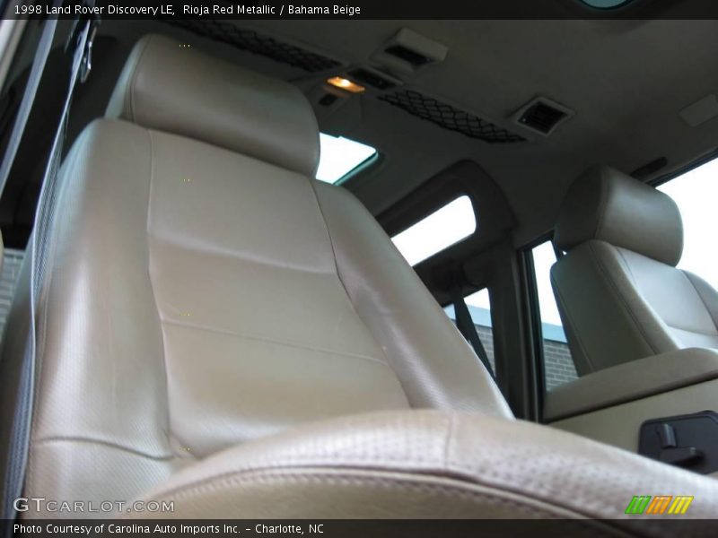 Rioja Red Metallic / Bahama Beige 1998 Land Rover Discovery LE