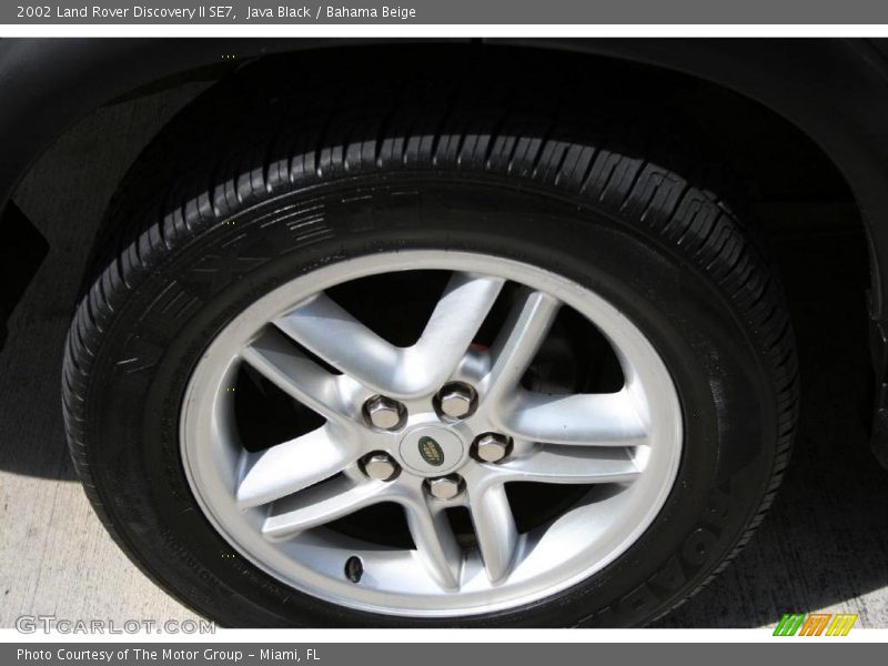 Java Black / Bahama Beige 2002 Land Rover Discovery II SE7
