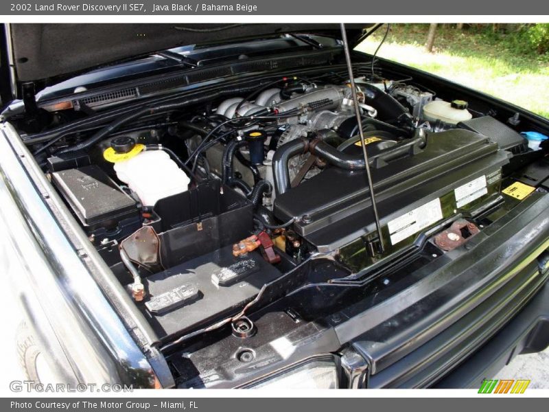 Java Black / Bahama Beige 2002 Land Rover Discovery II SE7