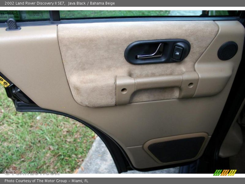 Java Black / Bahama Beige 2002 Land Rover Discovery II SE7