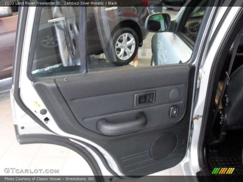 Zambezi Silver Metallic / Black 2003 Land Rover Freelander SE
