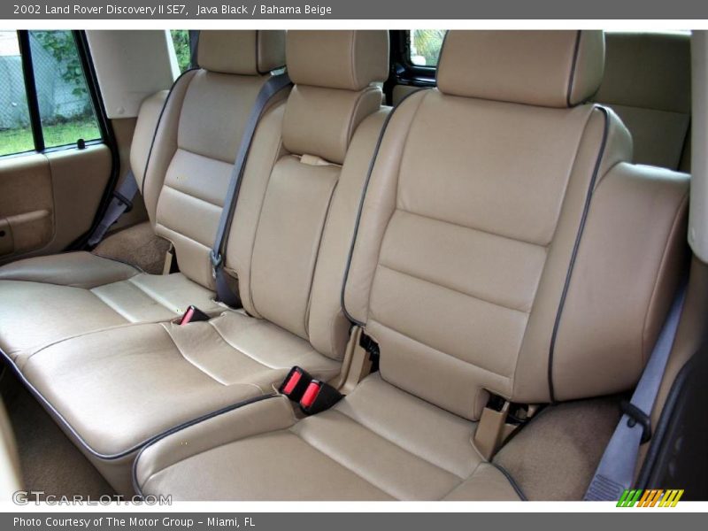 Java Black / Bahama Beige 2002 Land Rover Discovery II SE7